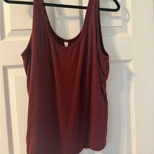 Soma Deep Red Tank Top